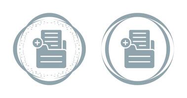 Document Add Vector Icon