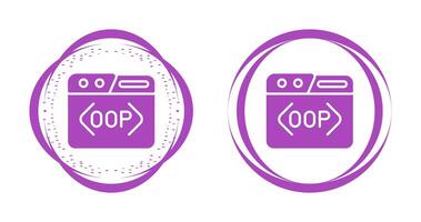 OOP Vector Icon