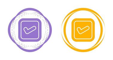 Checkbox Vector Icon