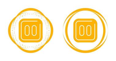 Pause Sqaure Vector Icon