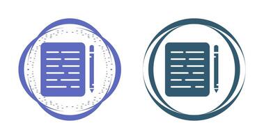 Document Editing Vector Icon