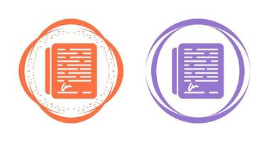 Signature Vector Icon