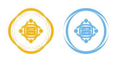 Cluster Server Vector Icon