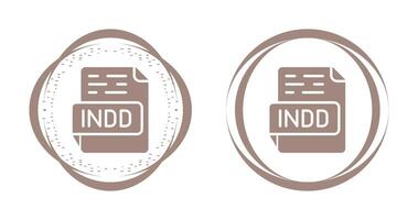 INDD Vector Icon