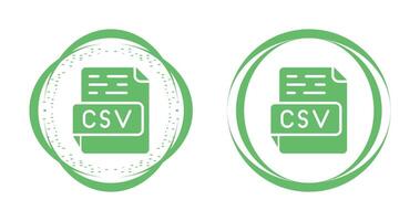 CSV Vector Icon