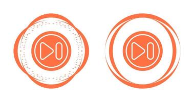 Next Track Button Vector Icon