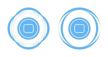 Stop Button Vector Icon