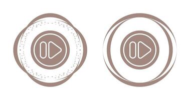 Fast Forward Button Vector Icon