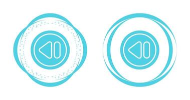 Rewind Button Vector Icon