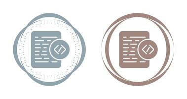 Document Metadata Vector Icon