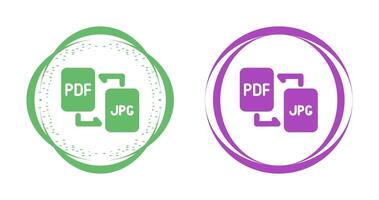 Document Conversion Vector Icon