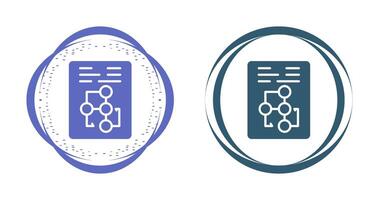 Document Workflow Vector Icon
