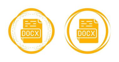 icono de vector docx