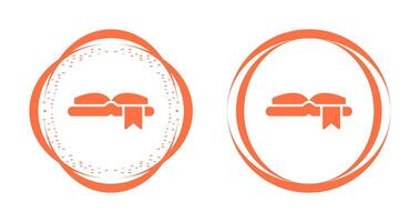 Open Book with Bookmark Vector Icon