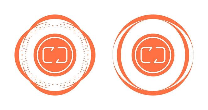 repetir icono vector icono