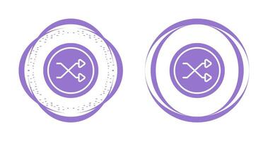 Shuffle Icon Vector Icon