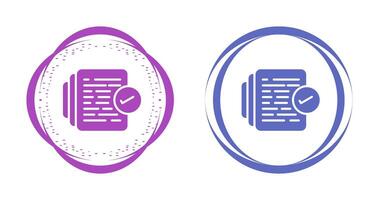 Document Versioning Vector Icon