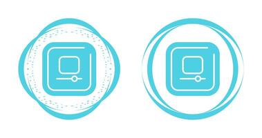 Video Stop Square Vector Icon