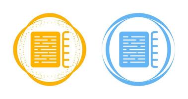 Document Indexing Vector Icon