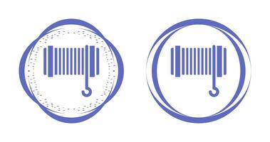 cable tracción cuerda vector icono