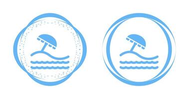 Beach Vector Icon