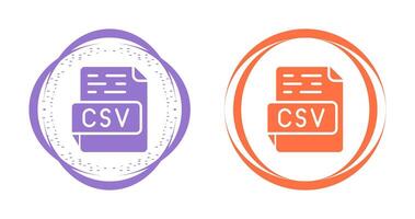 CSV Vector Icon
