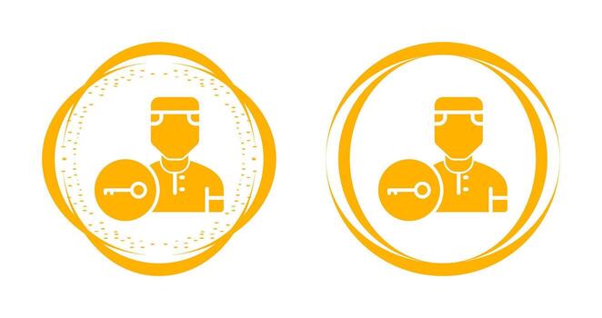 usuario seguridad acceso vector icono