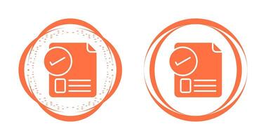 Document Vector Icon