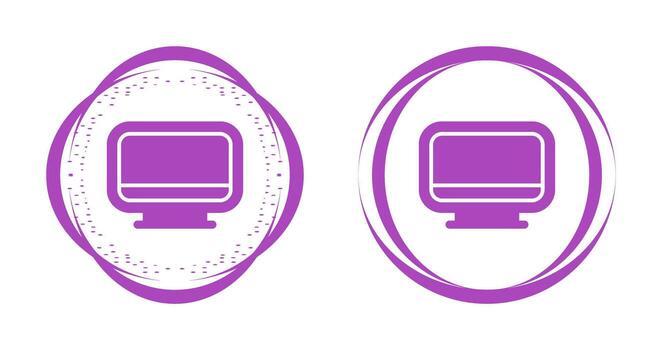 Computer Vector Icon