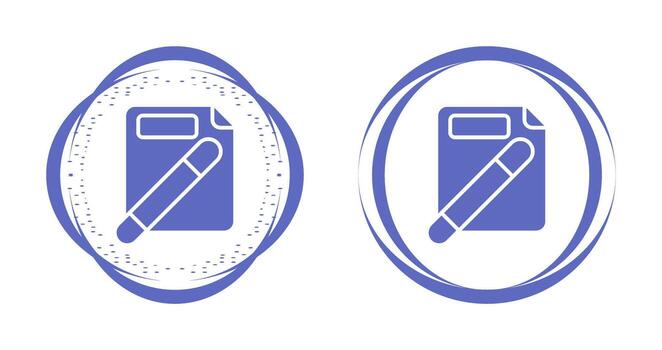 icono de vector de documento