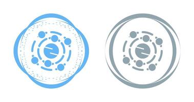 icono de vector de sistema solar