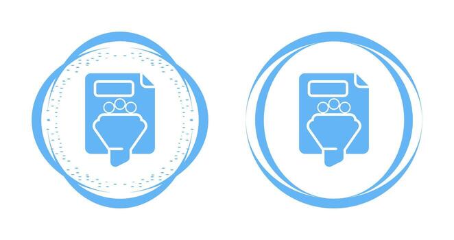 Filtering Vector Icon