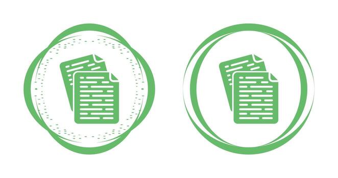 Documents Vector Icon