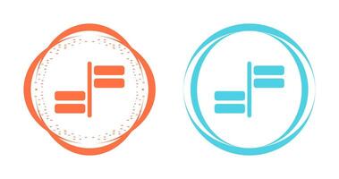 Horizontal Alignment Vector Icon