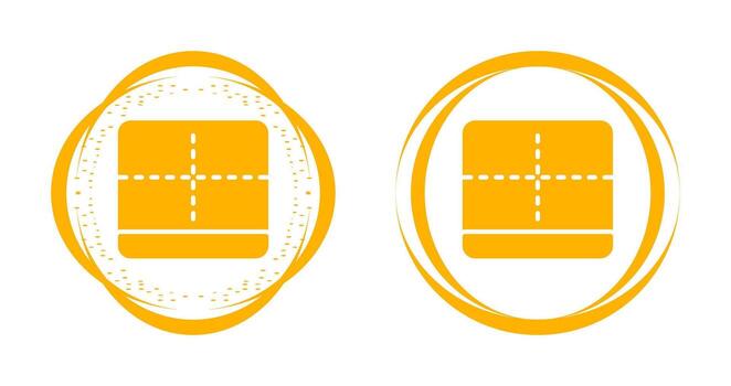 icono de vector de borde