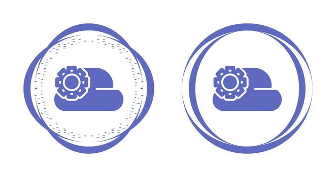 icono de vector de nube
