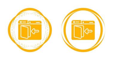 Logout Vector Icon