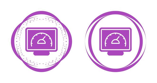 Desktop Computer Vector Icon