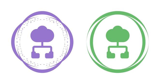 Cloud Computing Vector Icon