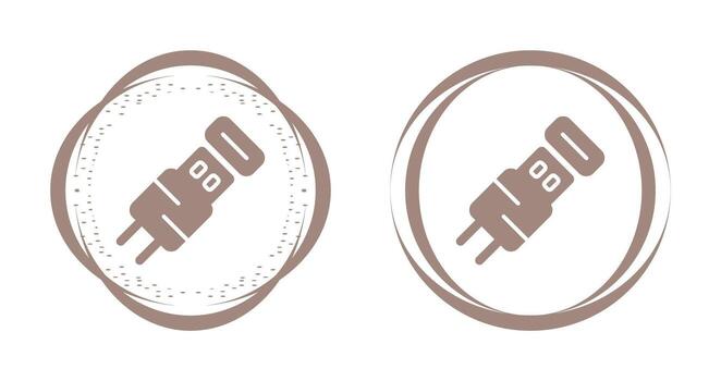 icono de vector de cable usb