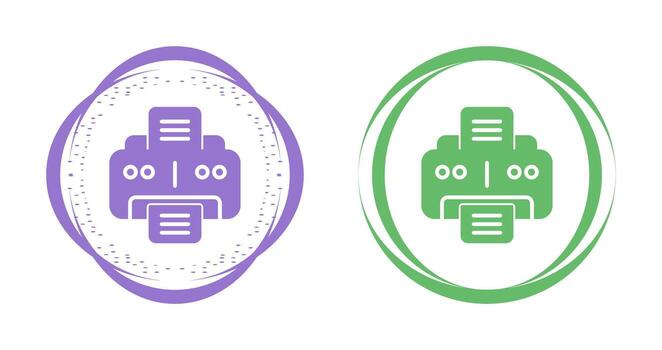 icono de vector de impresora