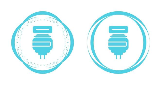 icono de vector de enchufe