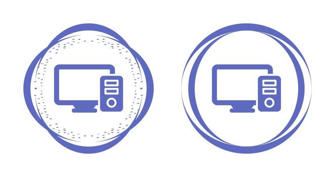 Desktop Vector Icon