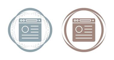 Browser Vector Icon