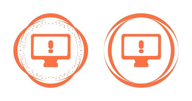 Computer Vector Icon