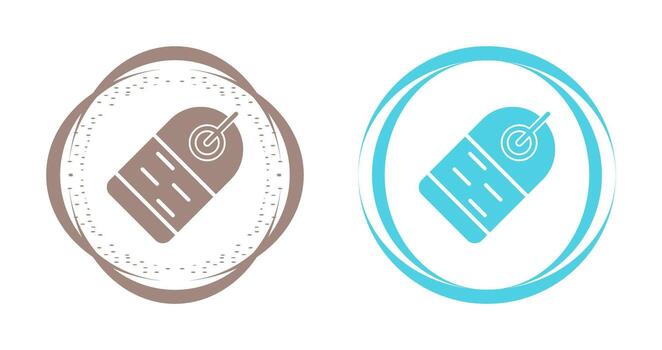 icono de vector de etiqueta