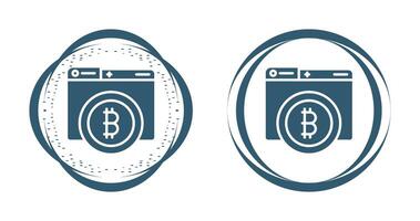 Bitcoin Vector Icon