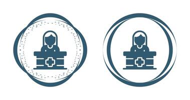 Receptionist Vector Icon