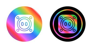 icono de vector de enchufe