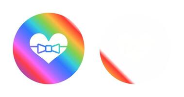 Heart shaped chocolates Vector Icon